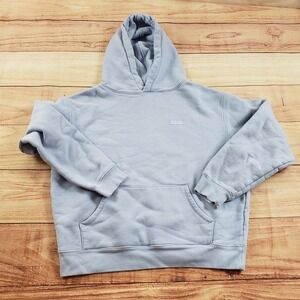 Set Active Sweater‎ Womens Small Blue Hoodie Athletic Gym Work Out Lounge Ladies